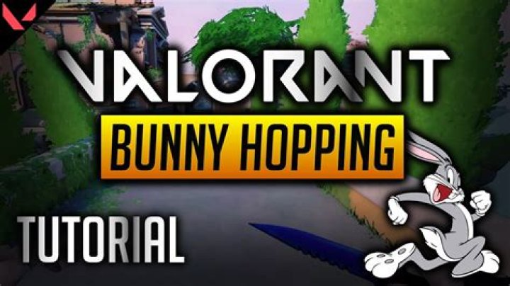 How to bunny hop valorant