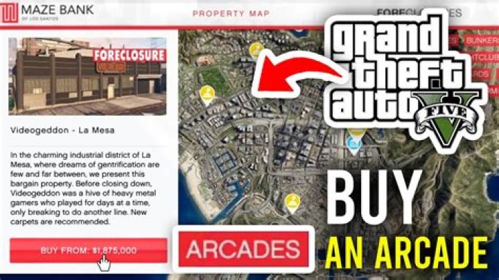 How to buy an arcade in gta 5 online