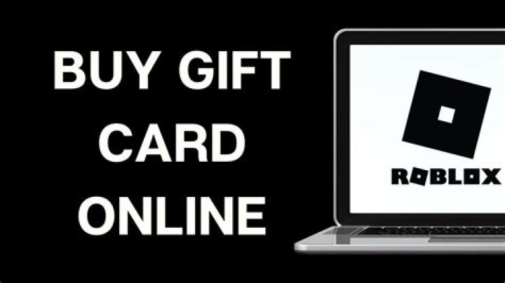 How to buy roblox gift card online