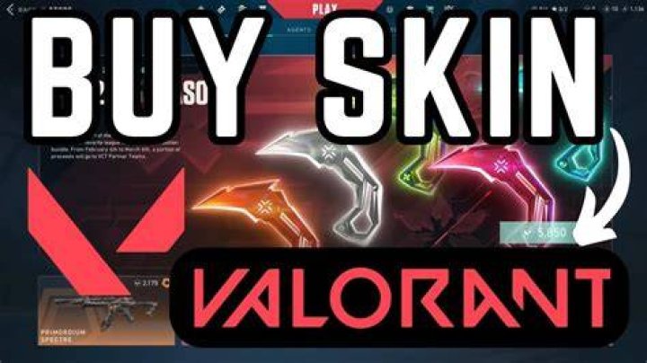 How to buy valorant skins