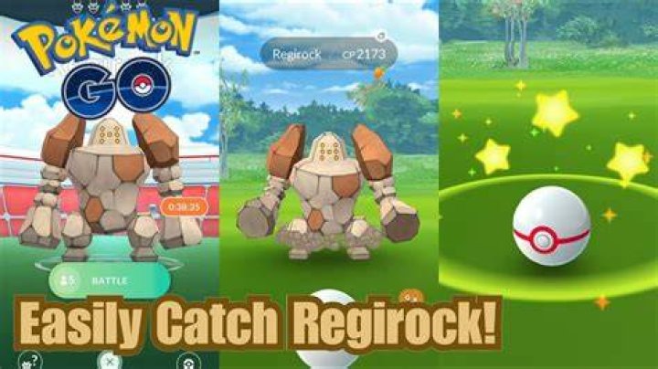 How to catch regirock pokemon go