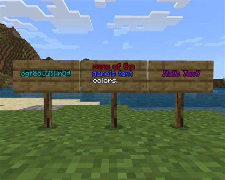 How to change color of name in minecraft