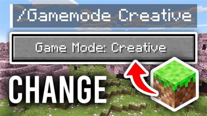 How to change creative to survival on minecraft