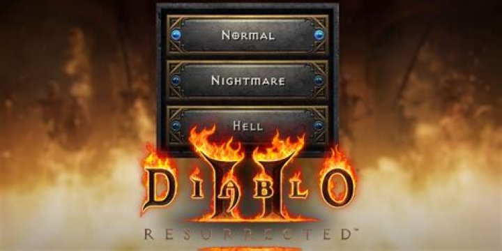 How to change difficulty diablo 2 resurrected