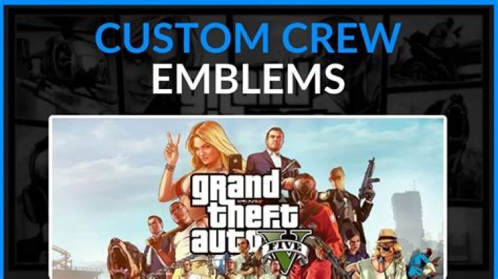 How to change gta crew emblem