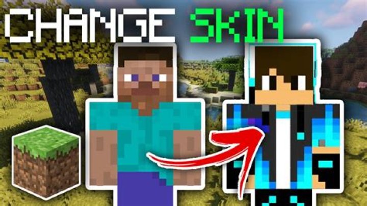 How to change minecraft skin in-game