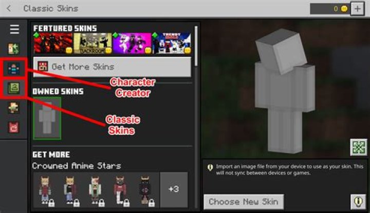 How to change minecraft skin without mojang account