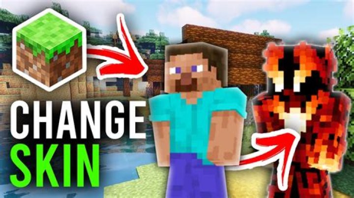 How to change my skin in minecraft java
