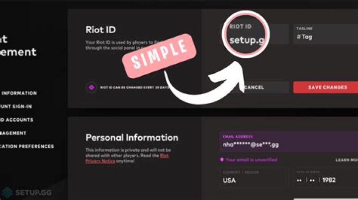 How to change name on valorant