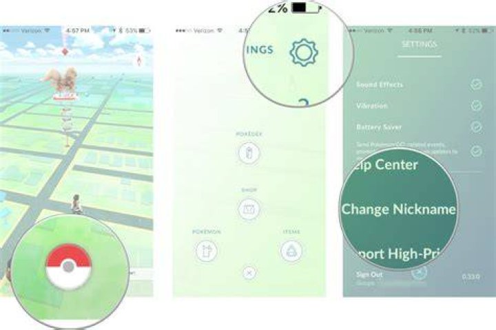 How to change nickname on pokemon go