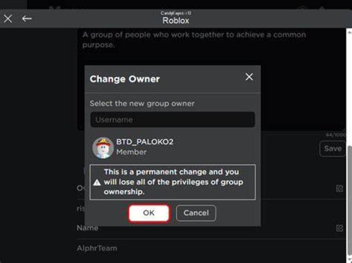 How to change roblox group name 2021