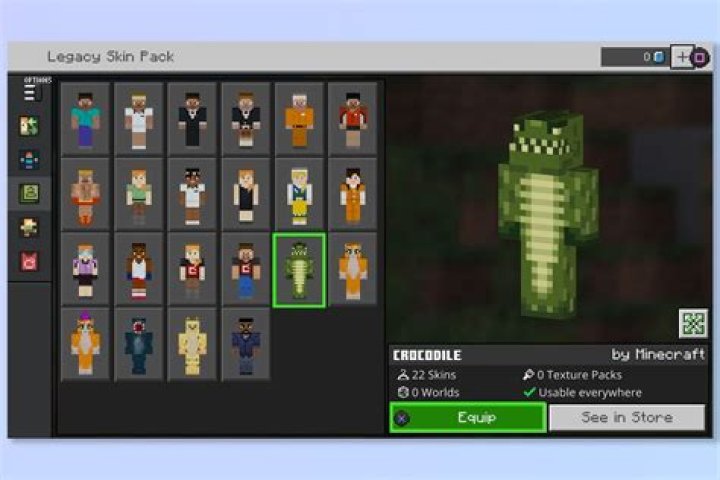 How to change skin in minecraft pe android