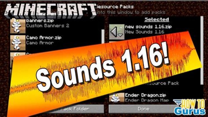 How to change sounds in minecraft resource packs