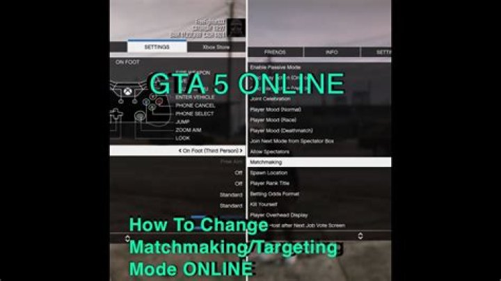 How to change targeting mode in gta 5 online