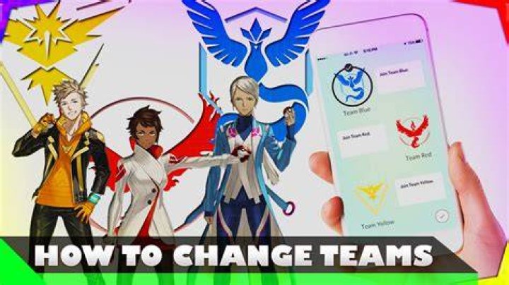 How to change teams pokemon go