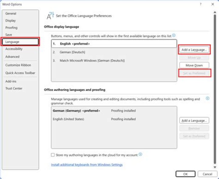 How to change the language on minecraft website