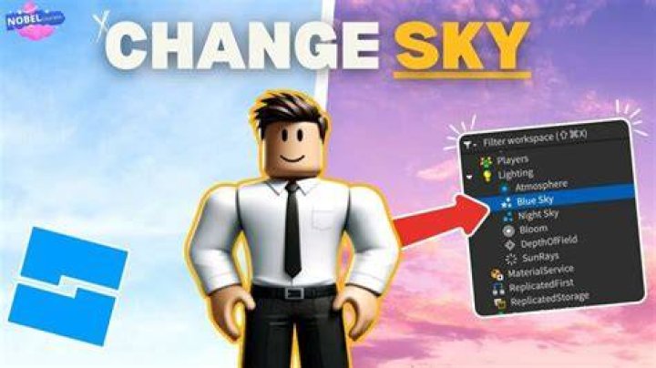 How to change the sky in roblox
