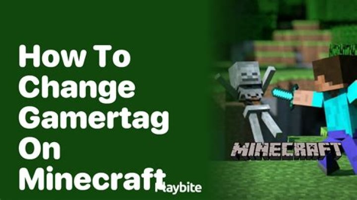 How to change your gamertag on minecraft mobile