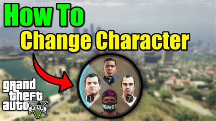 How to change your gta character