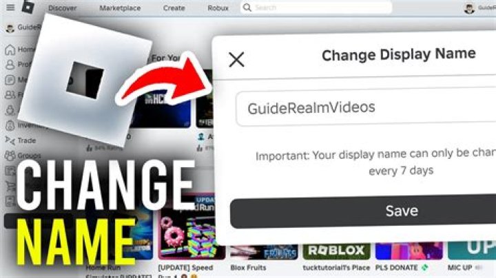 How to change your name on roblox 2021