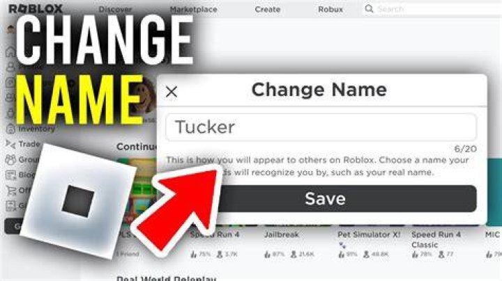 How to change your roblox name