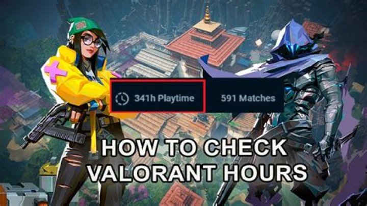 How to check how many hours you have on valorant