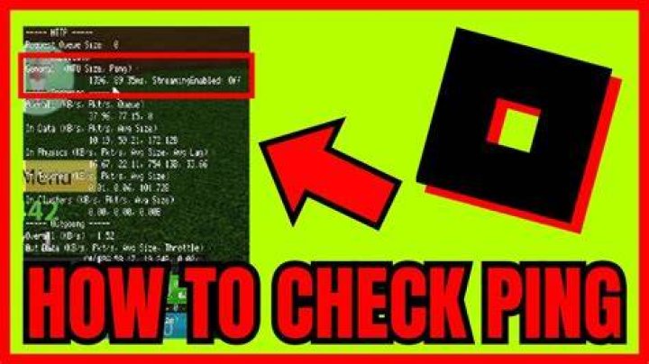 How to check ping on roblox