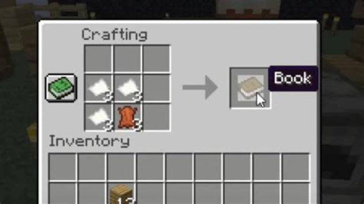 How to check your recipe book in minecraft