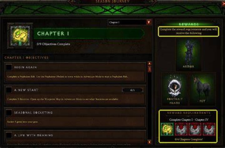 How to claim season rewards diablo 3 xbox one