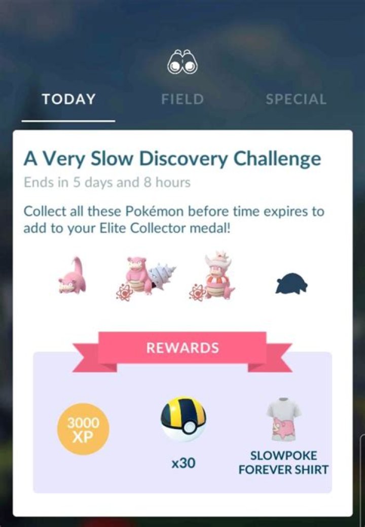 How to complete a very slow discovery challenge pokemon go