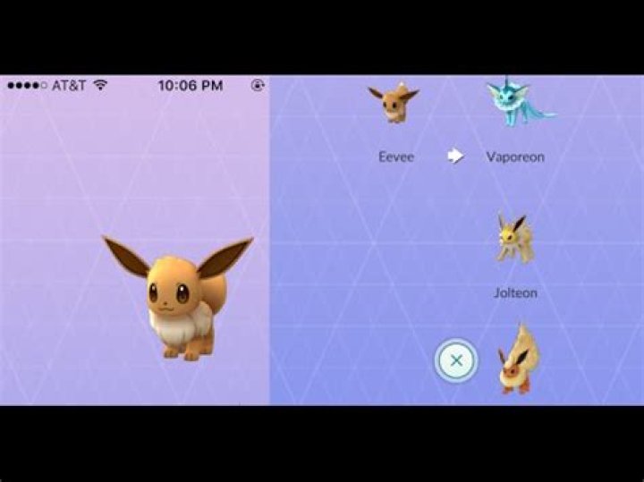 How to control eevee evolution pokemon go