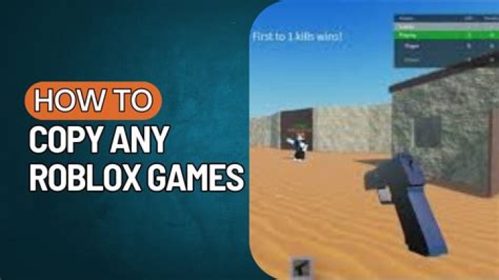How to copy a copy locked game on roblox
