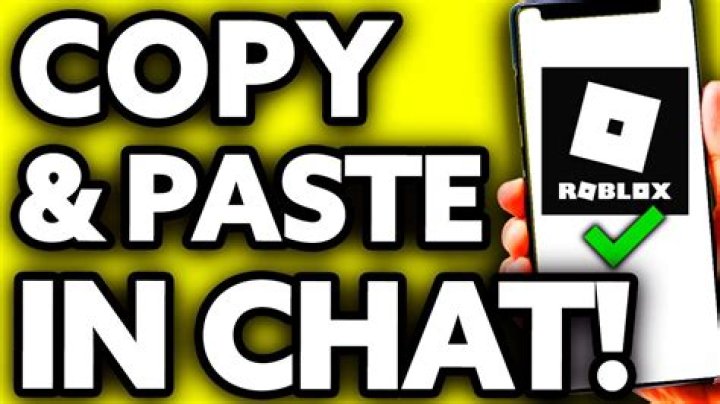 How to copy and paste on roblox laptop