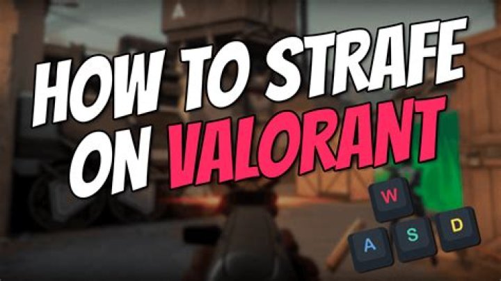 How to counter strafe valorant