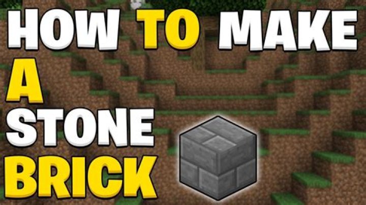 How to craft a brick block in minecraft