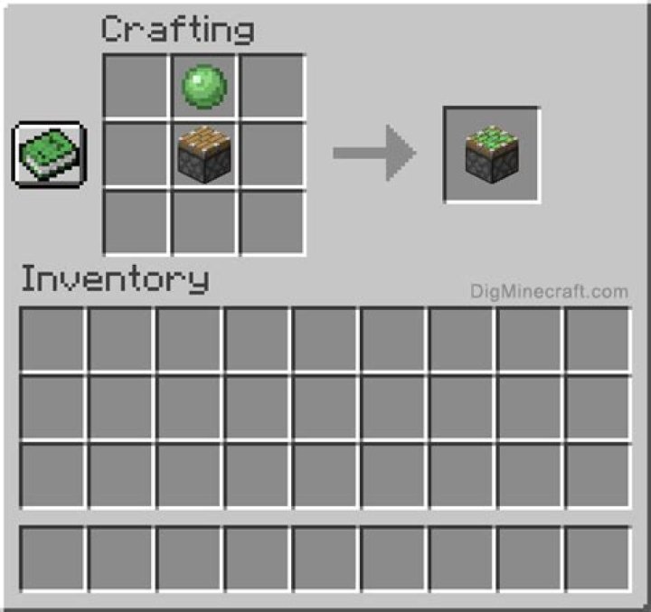 How to craft a sticky piston in minecraft