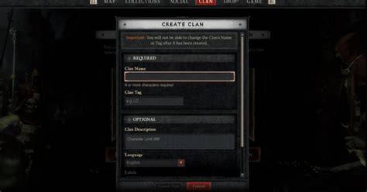 How to create a clan in diablo 3