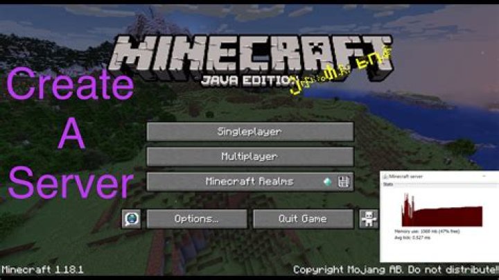 How to create a lan server on minecraft