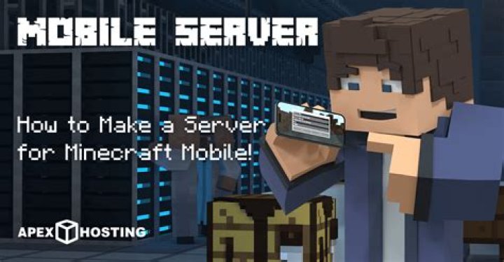 How to create a minecraft server on mobile