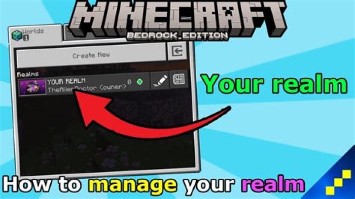 How to create a realm in minecraft ps4