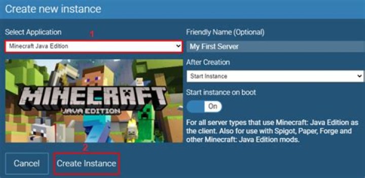 How to create a server in minecraft java