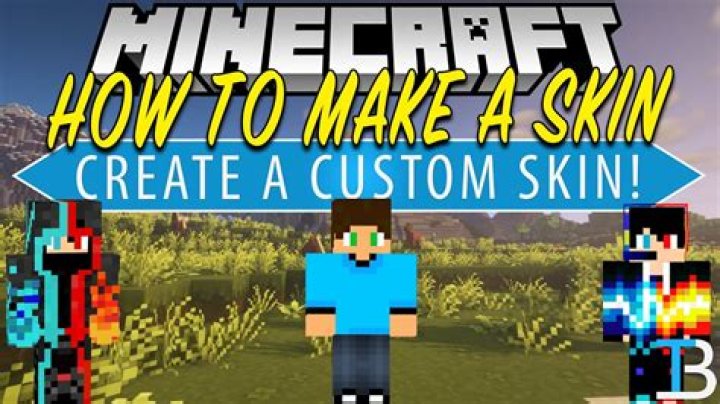 How to create your own skin in minecraft