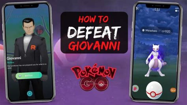 How to defeat giovanni pokemon go november 2021