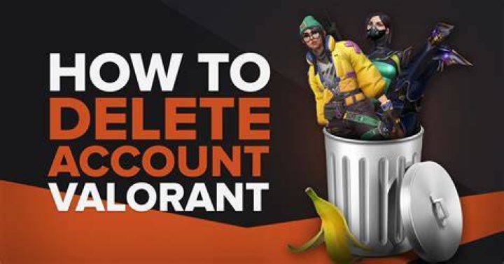 How to delete valorant account