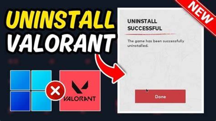 How to delete valorant
