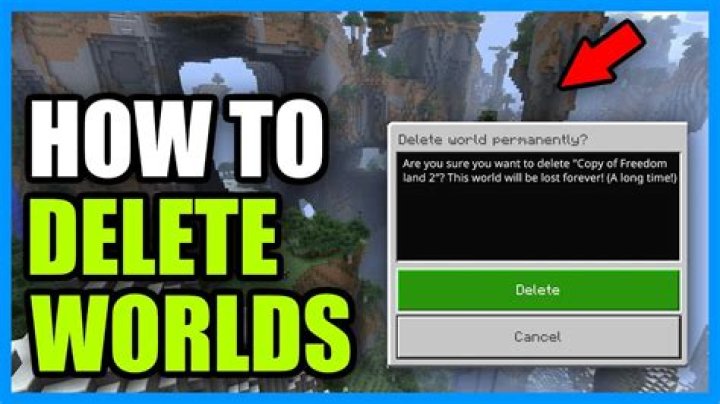 How to delete worlds on minecraft xbox 360