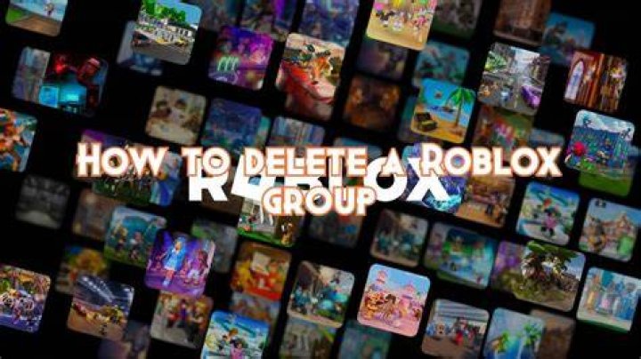 How to delete your group on roblox