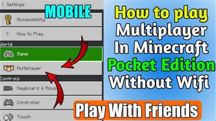 How to do multiplayer on minecraft pocket edition