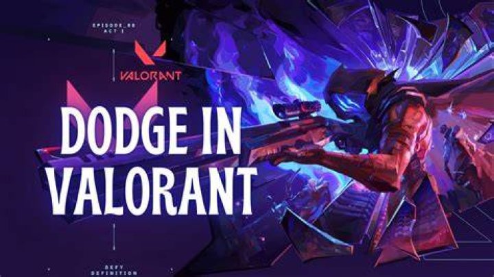 How to dodge in valorant