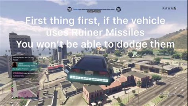 How to dodge missiles in gta 5